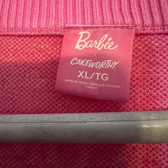 Barbie Pink V-Neck Sweater Vest - Picture 3 of 4